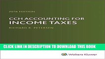 [EBOOK] DOWNLOAD CCH Accounting for Income Taxes, 2016 Edition READ NOW
