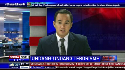 DPR Desak Pemerintah Susun Ulang UU Terorisme