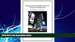 Free [PDF] Downlaod  Advertising   Marketing Law: Cases and Materials  BOOK ONLINE