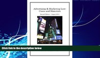 Free [PDF] Downlaod  Advertising   Marketing Law: Cases and Materials  BOOK ONLINE