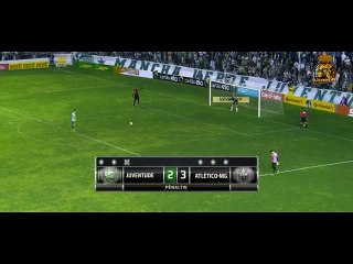 Penal de Juan Cazares que dio clasificación al Atlético Mineiro