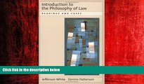 FREE PDF  Introduction to the Philosophy of Law: Readings and Cases  FREE BOOOK ONLINE