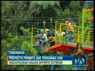 En Baños de Agua santa se practica el turísmo incluyente