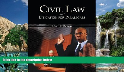 Books to Read  Civil Law   Litigation for Paralegals (McGraw-Hill Business Careers Paralegal