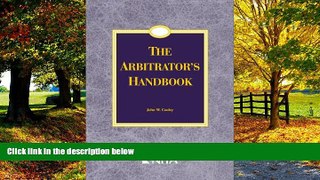 Books to Read  Arbitrator s Handbook  Best Seller Books Best Seller