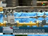 Bolivia construirá una planta de tuberías de gas en El Alto
