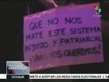 Mujeres en Costa Rica se manifiestan contra los feminicidios