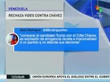 Venezuela rechaza video del Partido Demócrata de EEUU contra Chávez