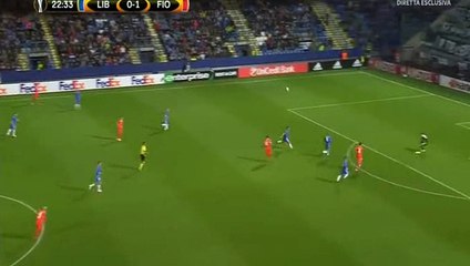 Nikola Kalinic Goal - Liberec	0-2	Fiorentina 20.10.2016