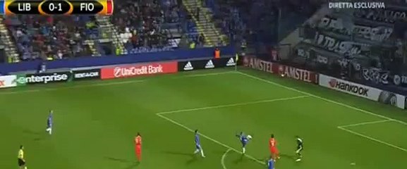 Nikola Kalinić Second Goal ~ Slovan Liberec vs Fiorentina 0-2 EL 20.10.2016 HD