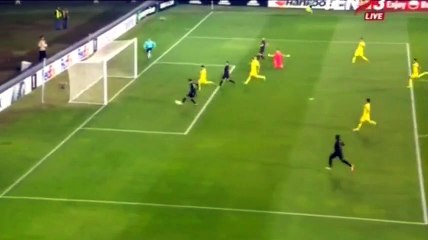 Raul Rusescu Goal HD - Osmanlıspor 1-0 Villarreal - 20.10.2016 HD