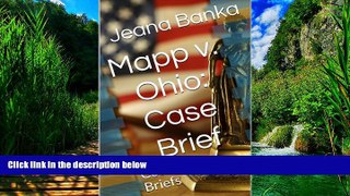 Books to Read  Mapp v. Ohio: Case Brief (Court Case Briefs)  Best Seller Books Most Wanted