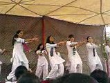 Lahore College girls dancing performance