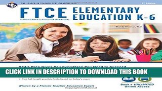 [PDF] FTCE Elementary Education K-6 Book + Online (FTCE Teacher Certification Test Prep) Full Online