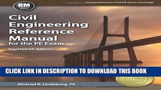 [PDF] Civil Engineering Reference Manual for the PE Exam, 14th Ed Full Online
