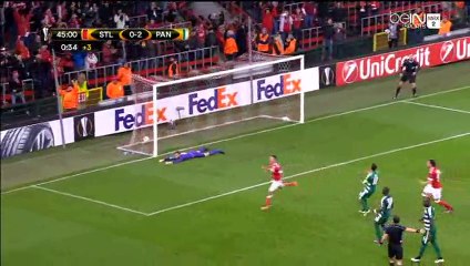 Edmilson Junior Goal HD - St. Liege 1-2 Panathinaikos - 20-10-2016