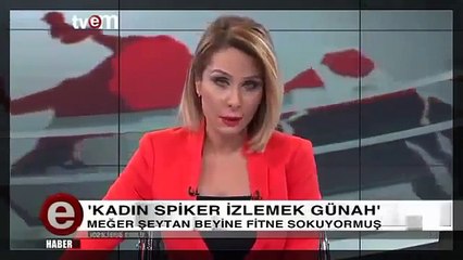 Kadın spiker:Ben seks objesi değilim