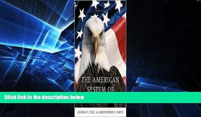 Free [PDF] Downlaod  The American System of Criminal Justice 12th (twelve) edition Text Only