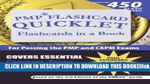 [PDF] PMP Flashcard Quicklet: Flashcards in a Book for Passing the PMP and CAPM Exams Full Online