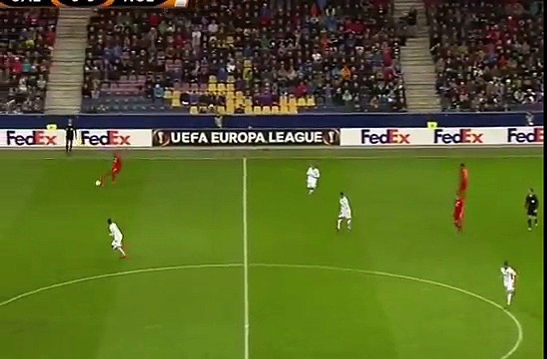 Goal PLEA. Salzburg 0 - 1 Nice