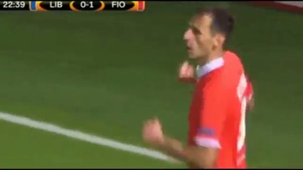 Nikola Kalinic second Goal - Fiorentina 2 - 0 Slovan Liberec & 20 Oct 2016 HD -