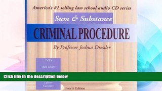 Must Have  Sum   Substance Audio on Criminal Procedure, (CD)  READ Ebook Full Ebook