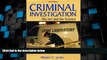 Big Deals  Criminal Investigation: The Art and the Science (3rd Edition)  Best Seller Books Most