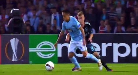 Fabian Orellana  Goal - Celta Vigo 2-2 Ajax 20.10.2016