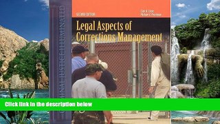 Books to Read  Legal Aspects Of Corrections Management  Best Seller Books Best Seller