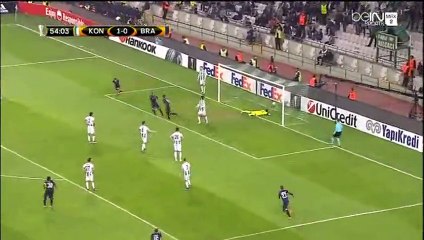 Ahmed Hassa Goal HD - Konyaspor 1-1 Braga - 20-10-2016