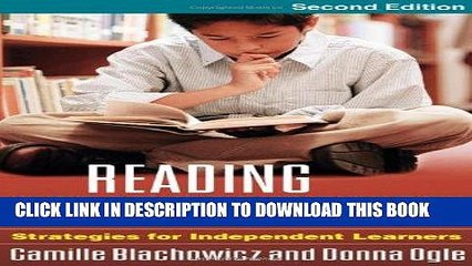 [BOOK] PDF Reading Comprehension, Second Edition: Strategies for Independent Learners Collection