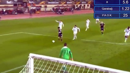 All Goals HD  Qarabağ 2-0 PAOK - 20.10.2016 HD