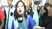 K21 News Anchor Saima Kanwal slapped by Karachi NADRA office guard