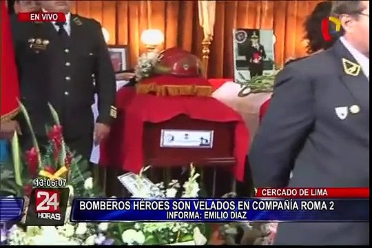 PPK asiste a velorio de bomberos fallecidos en incendio de El Agustino