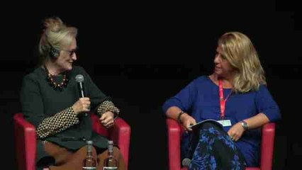 Meryl Streep destaca el "trabajo óptimo" que hace Trump contra sí mismo