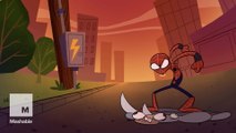 Spider-Man has an unlucky date with Venom in this animated short