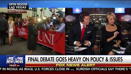 Trump Spokesman Faces Off with Screechy Megyn Kelly After Final Debate