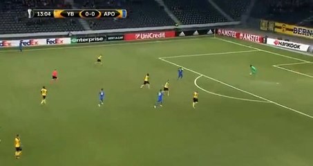 Georgios Efrem Goal HD Young boys 0 - 1 APOEL 20.10.2016