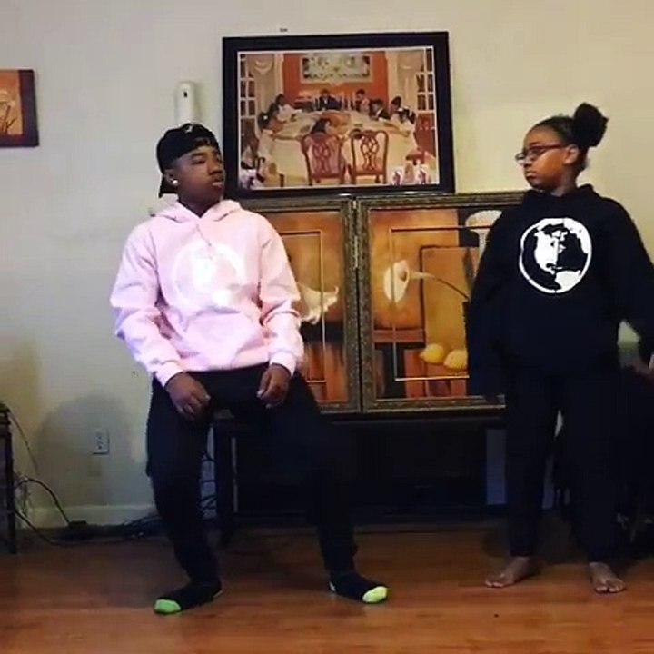 kidathegreat dance with his lil sis
