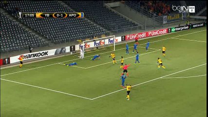 Guillaume Hoarau Goal HD - Young Boys 1-1 APOEL - 20-10-2016
