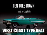 Dark Gangsta West Coast Rap Hip Hop Beat Instrumental - Ten Toes Down [ Visit us at: LazyRidaBeats.com ]