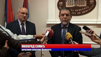 DERVENTA- AMBASADOROM HRVATSKE U BIH SA NACELNIKOM SIMICEM  17 10 2016