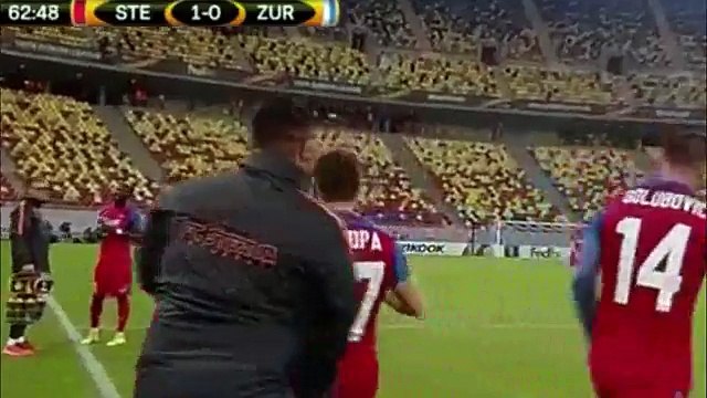 Bojan Golubovic first Goal - Steaua Bucuresti 1 - 0 Zurich & 20 Oct 2016 HD -