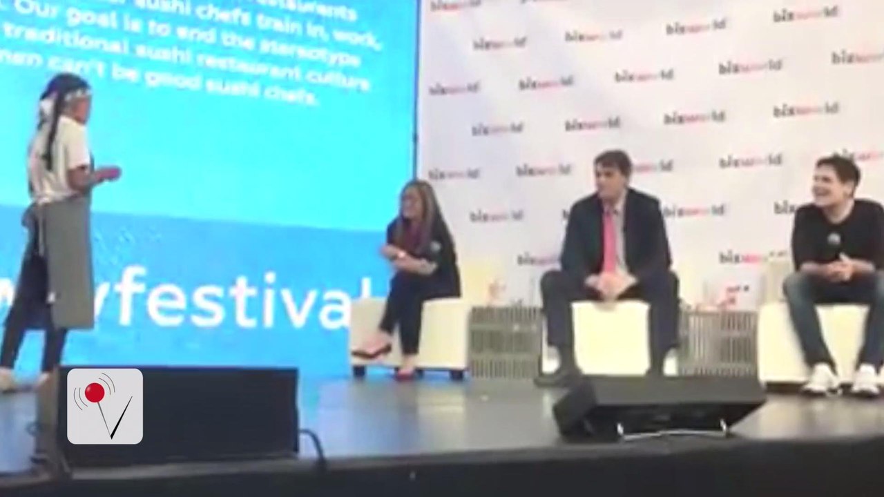 9-Year-Old Sushi Chef Impresses Mark Cuban with Business Presentation