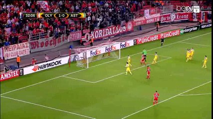 Tarik Elyounoussi Goal HD - Olympiakos Piraeus 2-0 FC Astana - 20-10-2016