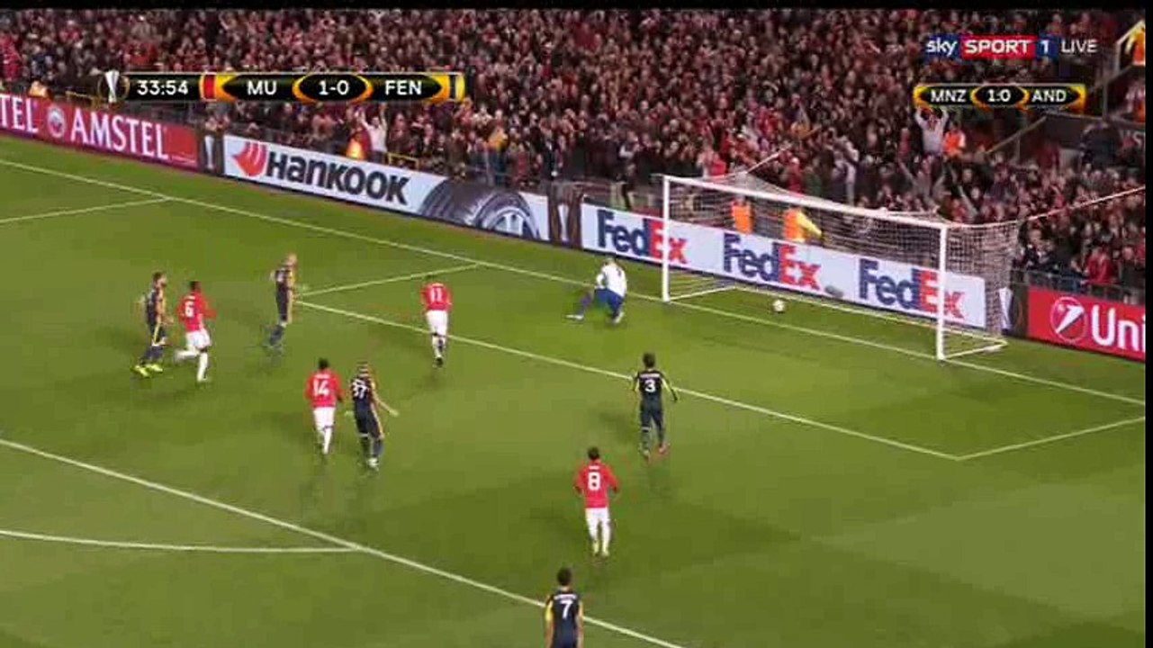 Anthony Martial Goal HD - Manchester United 2-0 Fenerbahce  - 20-10-2016