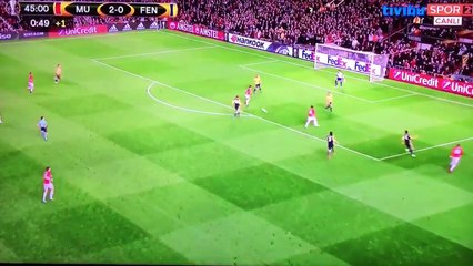 Man Utd.  vs Fenerbahce SK 3. goal Paul Pogba