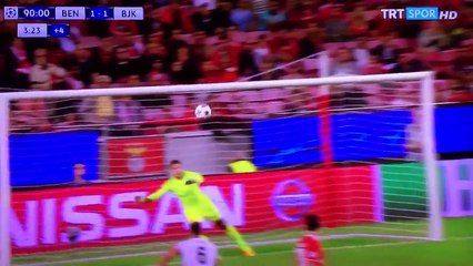Talisca Goal Benfica 1-1 Besiktas JK Efsane Gol Son Dakika