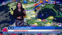 Susana Almeida Pronostico del Tiempo 20 de Octubre de 2016