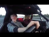 Teenage Stunt Driver Takes His Former Childminder for a Spin